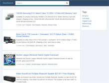 Tablet Screenshot of dealsearch.info
